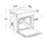 Превью картинка Электрический духовой шкаф Weissgauff EOM 661 PDBS #1