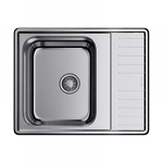 Превью картинка Металлическая мойка Omoikiri Sagami 63-IN нерж. сталь/нержавеющая сталь #1