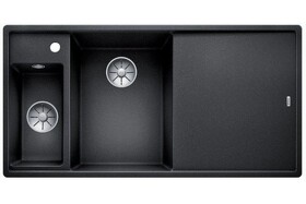 Картинка Blanсo BLANCO AXIA III 6 S-F антрацит чаша слева, доска ясень c кл.-авт. InFino®