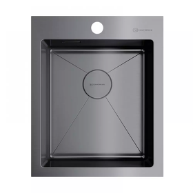 Картинка Omoikiri Akisame 41-GM нерж. сталь/вороненая сталь