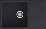 Превью картинка Кварцевая мойка GranFest GF-URBAN 678L Черный #1