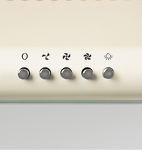 Превью картинка Козырьковая вытяжка Lex SIMPLE 600 IVORY LIGHT #4