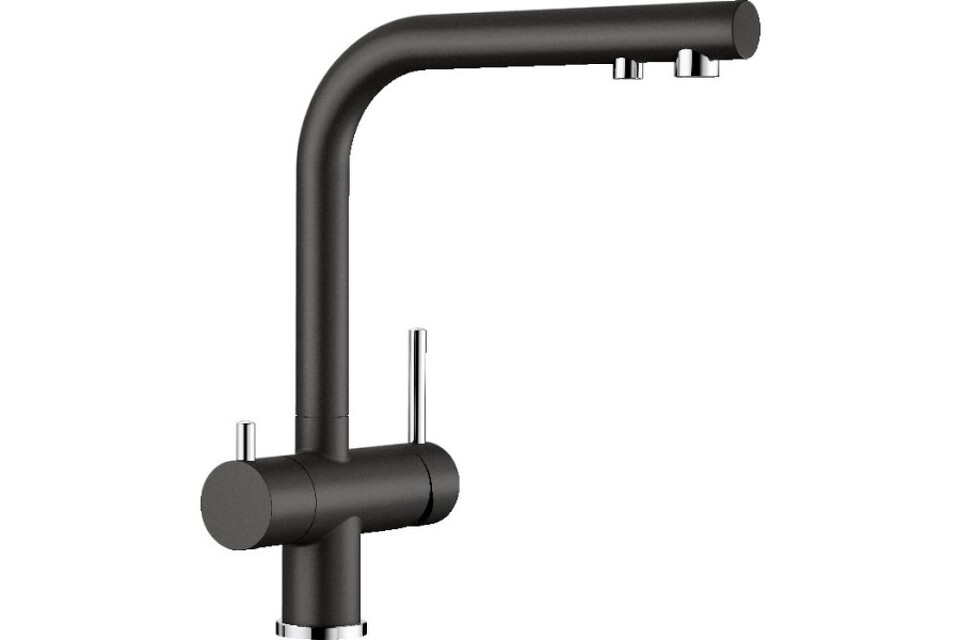 Фото Смеситель для кухни Blanсo FONTAS II SILGRANIT черный