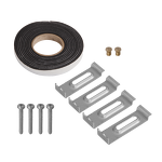 Превью картинка Газовая варочная панель домино Meferi MGH302BK GLASS LIGHT #16
