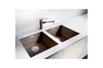 Превью картинка Гранитная мойка Blanсo SUBLINE 400-U SILGRANIT PuraDur жасмин с отв.арм. InFino #3