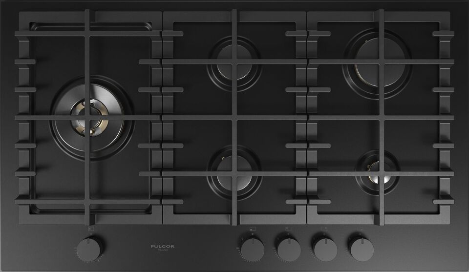 Фото Газовая варочная панель Fulgor Milano FUH 905 G DWK MBK