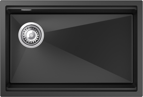 Картинка Rivelato LINO 654-L 1-чаш 650*440 antracite