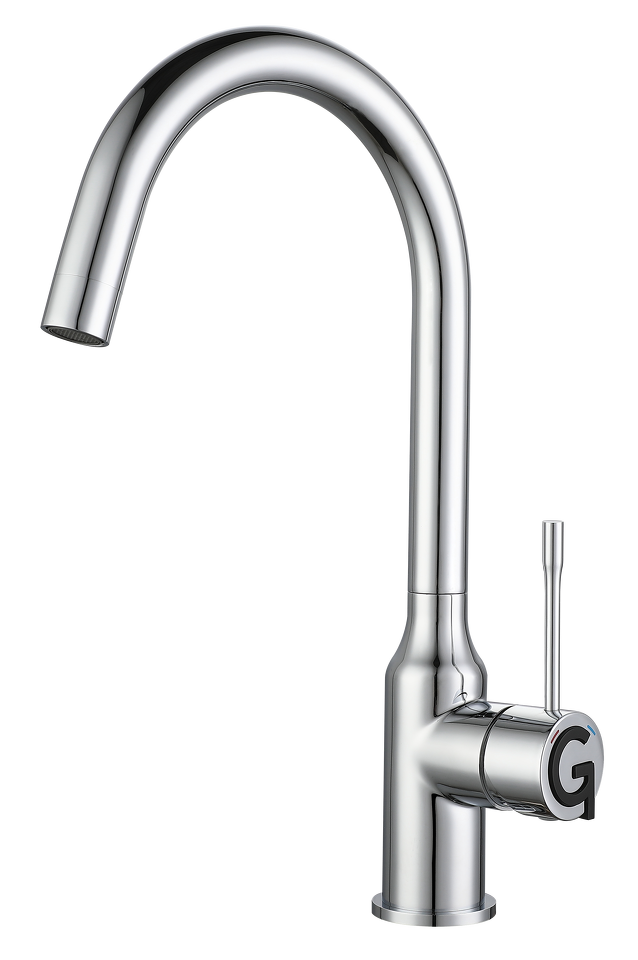 Фото Смеситель для кухни Rivelato Garda U-обр. D-35мм cromo