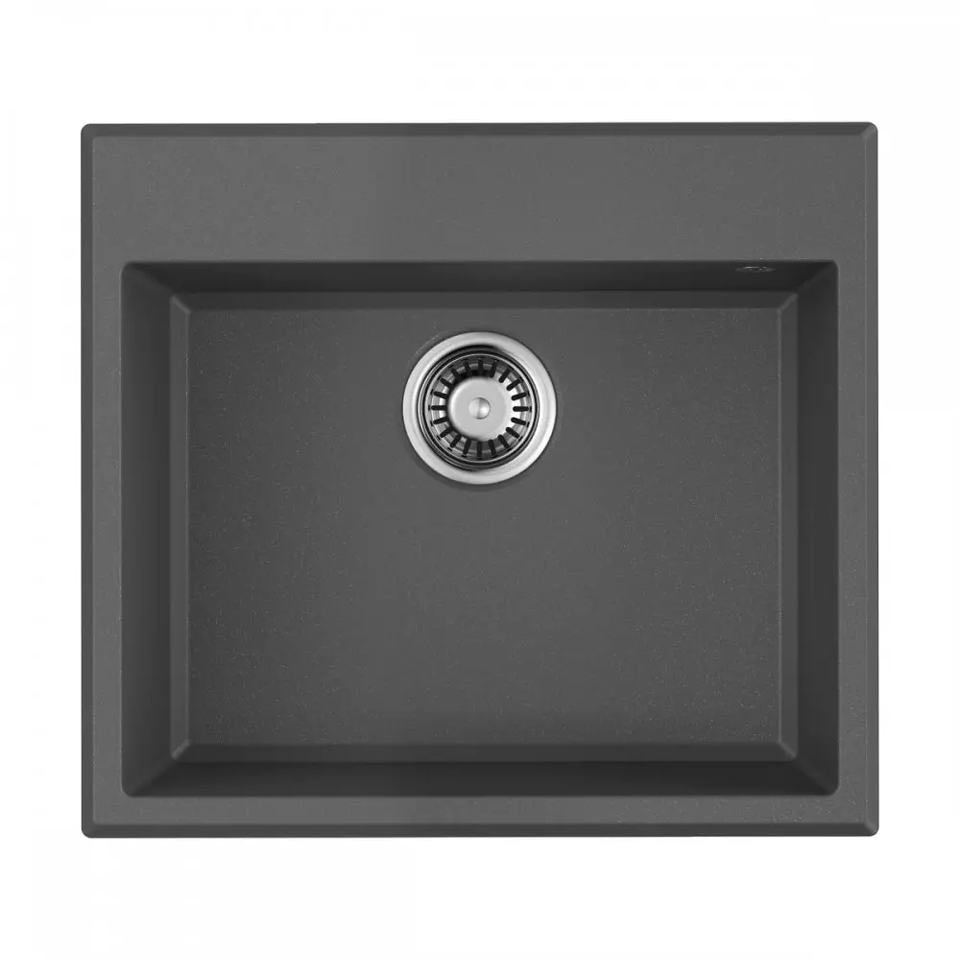 Фото Гранитная мойка Omoikiri Tedori 57-PL Tetogranit/платина