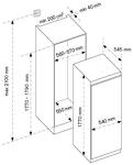 Превью картинка Встраиваемая холодильная камера Bertazzoni LRD603UBNPVC/20 #5