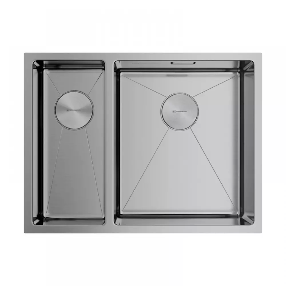 Фото Металлическая мойка Omoikiri Taki 58-2-U/IF-R-IN нерж. сталь/нержавеющая сталь