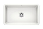 Превью картинка Гранитная мойка Blanсo VILLAE Single керамика глянцевый белый #1