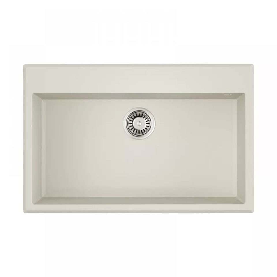 Фото Гранитная мойка Omoikiri Tedori 79-WH Tetogranit/белый