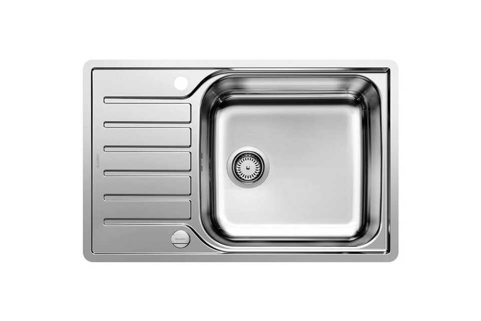 Фото Металлическая мойка Blanсo LANTOS XL 6S-IF Compact полированная нерж.сталь с клапаном-автоматом