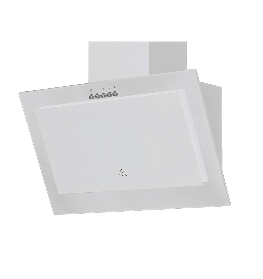 Фото Наклонная вытяжка Lex MIO 600 WHITE воздухоочиститель