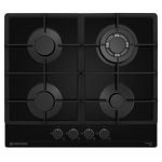 Превью картинка Газовая варочная панель Meferi MGH604BK GLASS POWER #1