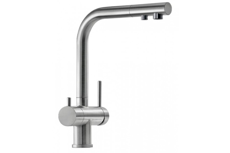 Фото Смеситель для кухни Blanсo FONTAS II нержавеющая сталь UltraResist