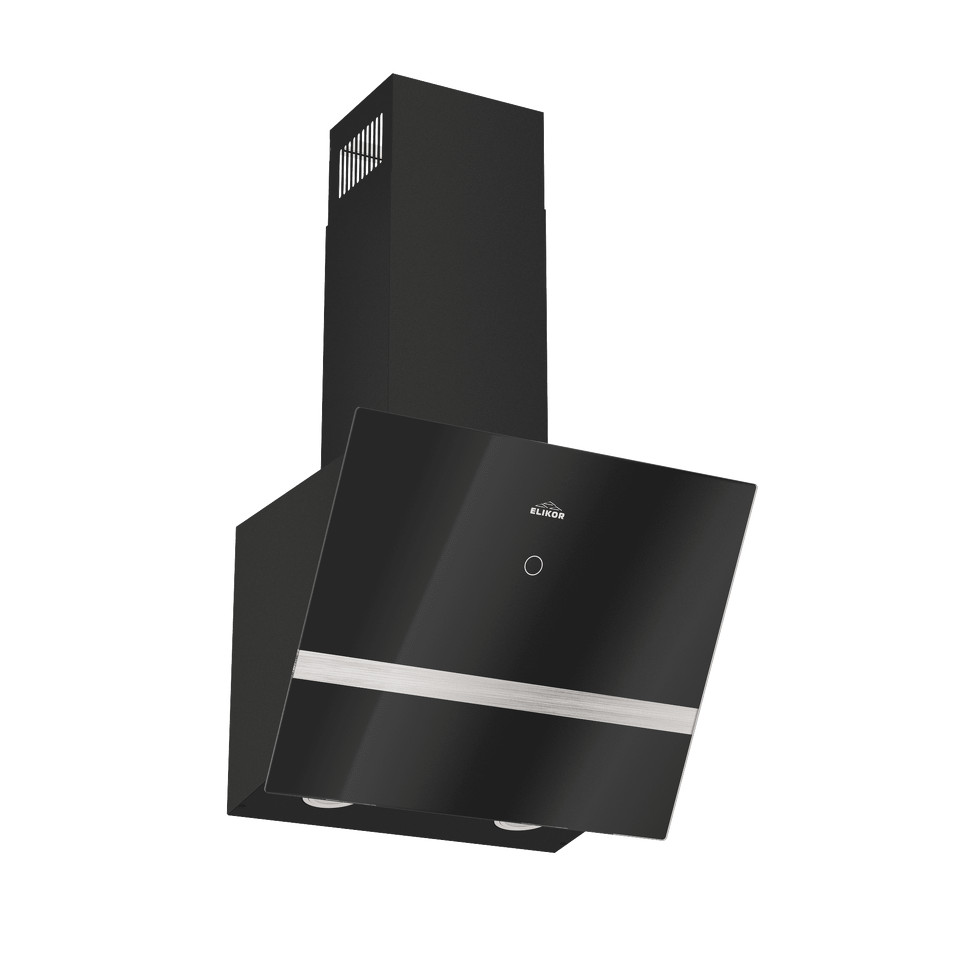 Фото Наклонная вытяжка Elikor RISE 50 BK