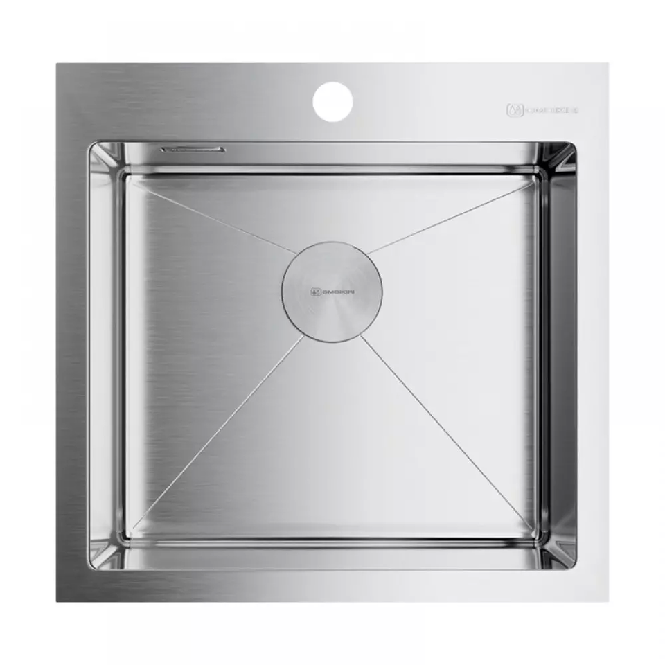 Фото Металлическая мойка Omoikiri Akisame 51-IN нерж. сталь/нержавеющая сталь