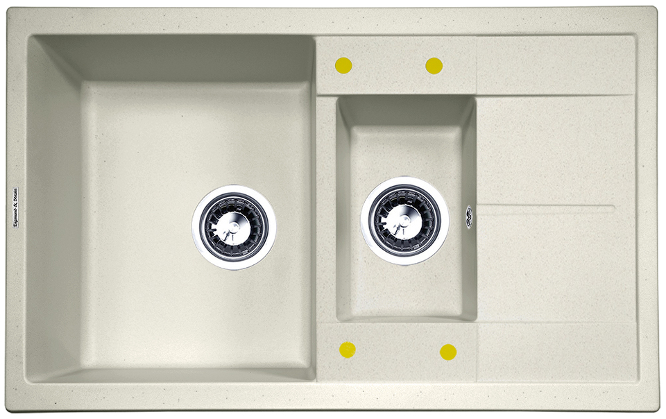 Фото Гранитная мойка Zigmund & Shtain RECHTECK 780.2 Речной песок