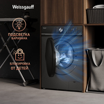 Превью картинка Стиральная машина с фронтальной загрузкой Weissgauff WM 47148 DC Inverter Steam Deep Grey #10