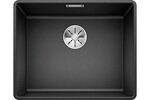 Превью картинка Гранитная мойка Blanсo SUBLINE 500-F SILGRANIT  черный с отв.арм. InFino #1