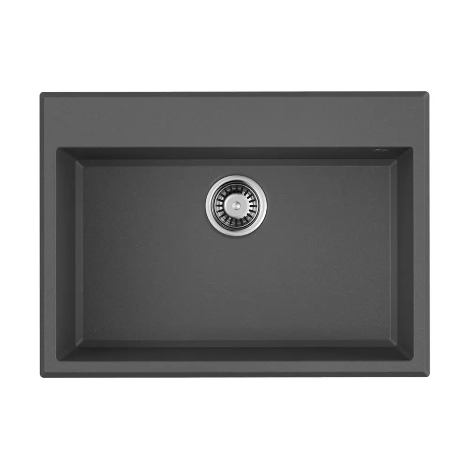 Фото Гранитная мойка Omoikiri Tedori 68-PL Tetogranit/платина