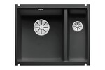 Превью картинка Гранитная мойка Blanсo SUBLINE 350/150-U керамика PuraPlus черный с отв.арм. InFino #1