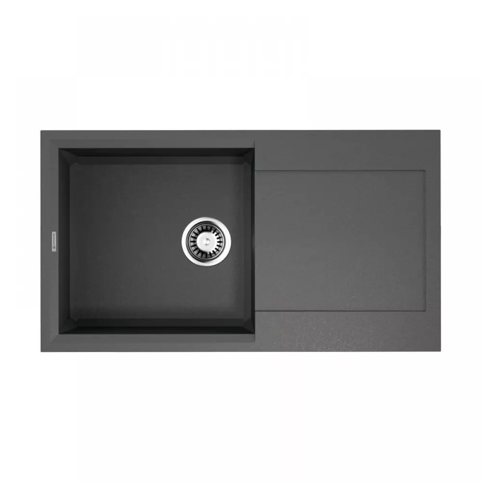 Фото Гранитная мойка Omoikiri Sakaime 78-PL Tetogranit/платина