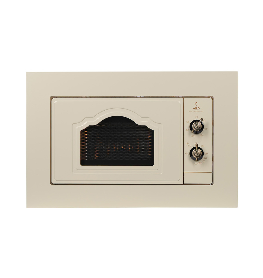 Фото Печь микроволновая встраиваемая Lex BIMO 20.04 IVORY микроволновая печь