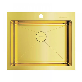 Картинка Omoikiri Akisame 59-LG нерж. сталь/светлое золото