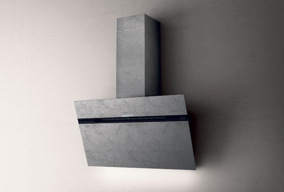 Фото Наклонная вытяжка Elica STRIPE URBAN ZINC/A/90