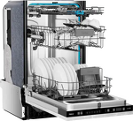 Превью картинка Посудомоечная машина 45см встраиваемая Haier HDWE10-692RU #4