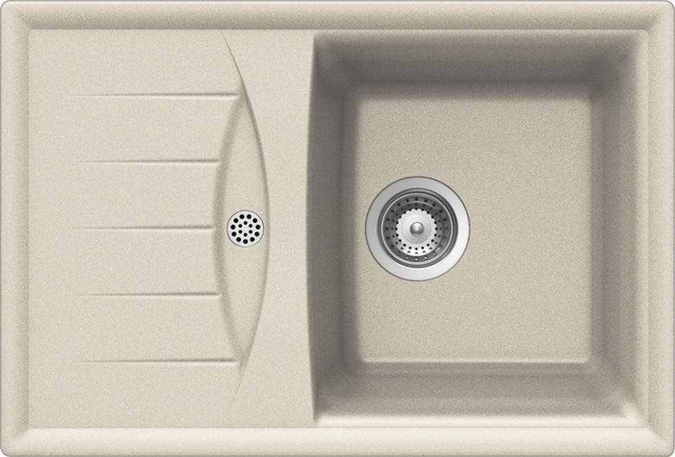 Фото Гранитная мойка SCHOCK GENIUS 45D CRISTALITE эверест