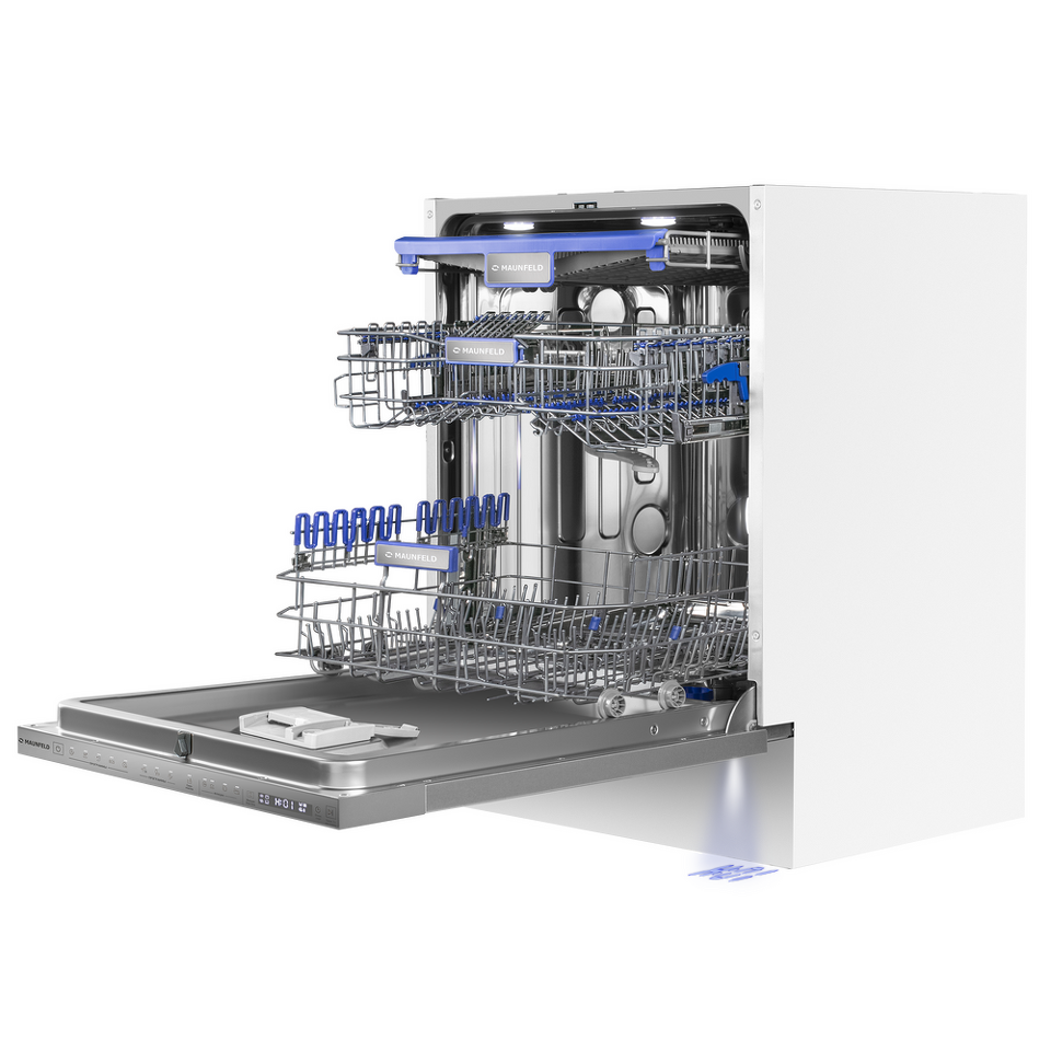 Фото Посудомоечная машина 60см встраиваемая Maunfeld MLP60330T Smart Beam Inverter 