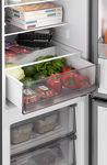 Превью картинка Холодильник с нижней морозилкой Weissgauff WRK 185 Total NoFrost Inverter Black Glass #21