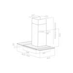 Превью картинка Т-образная вытяжка  Elica FLAT GLASS IX/A/60 #3