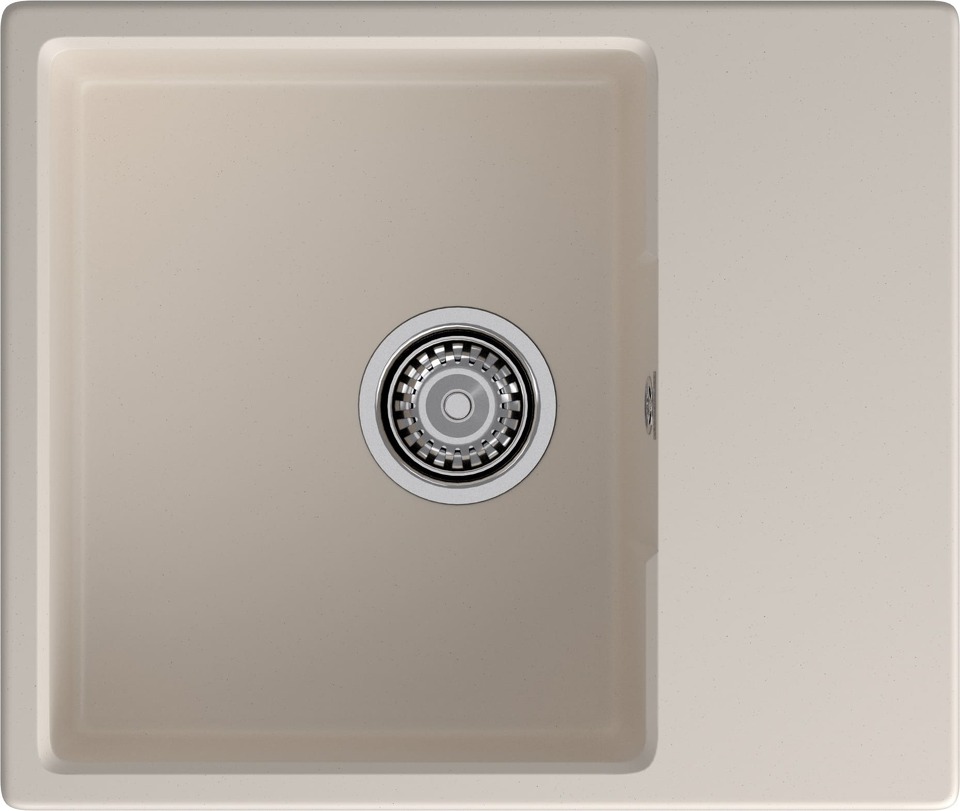 Фото Кварцевая мойка GranFest GF-URBAN 658L Белый