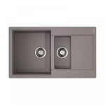 Превью картинка Гранитная мойка Omoikiri Daisen 86-2-GR Artgranit/leningrad grey #1