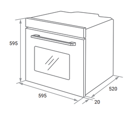 Картинка Weissgauff EOM 699 PDW Digital Smart Soft Close