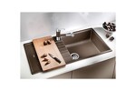 Превью картинка Гранитная мойка Blanсo ZIA XL 6S SILGRANIT PuraDur белый #3