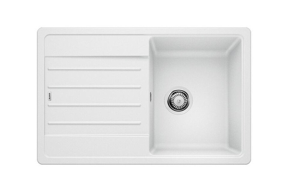 Фото Гранитная мойка Blanсo LEGRA 45 S SILGRANIT белый
