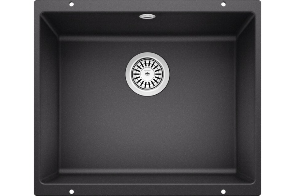 Фото Гранитная мойка Blanсo ROTAN 500-U SILGRANIT антрацит
