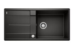 Превью картинка Гранитная мойка Blanсo METRA XL 6 S-F SILGRANIT черный, с клапаном-автоматом #1