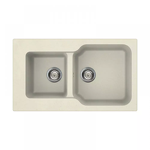 Превью картинка Гранитная мойка Omoikiri Maru 86-2-BE Tetogranit/ваниль #1