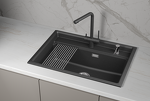Превью картинка Кварцевая мойка GRANULA 7301i, ЧЁРНЫЙ #1