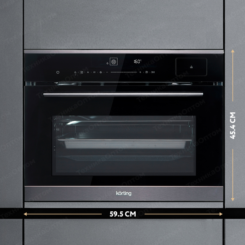 Преимущества Электрический духовой шкаф Körting OKB 3450 GNBX Steam