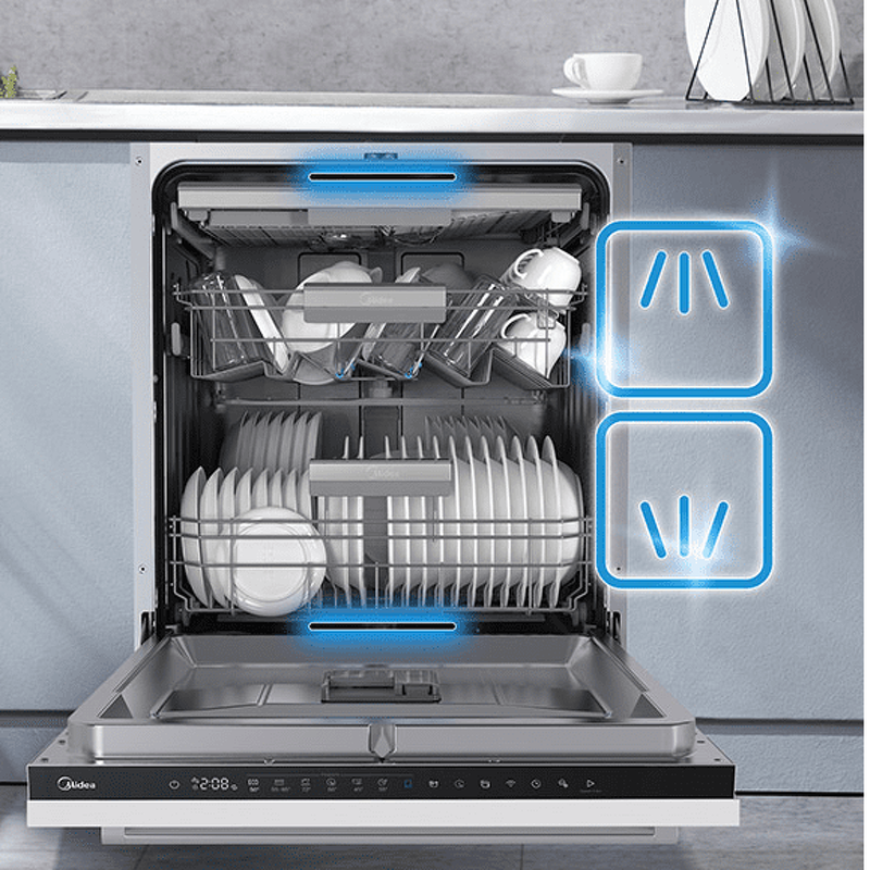 Преимущества Посудомоечная машина 45см встраиваемая Midea Встраиваемая посудомоечная машина MID45S720i