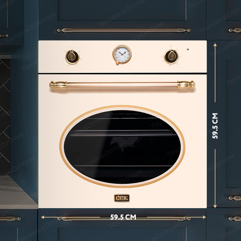 Преимущества Электрический духовой шкаф Körting OKB 461 CRGB